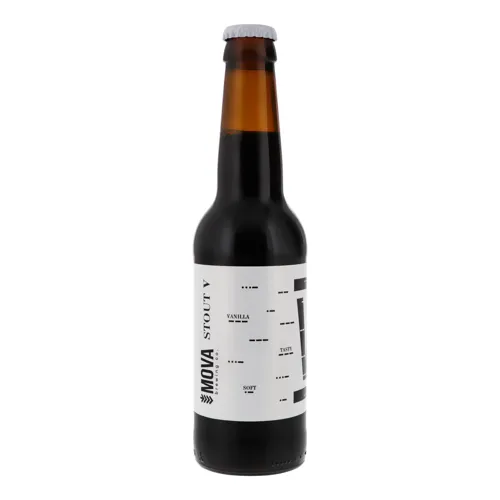 Пиво 0.33л 6% темне непастеризоване Stout V MOVA пл