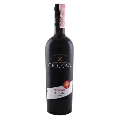 Вино 0.75л 13% червоне сухе Shiraz Cricova пл