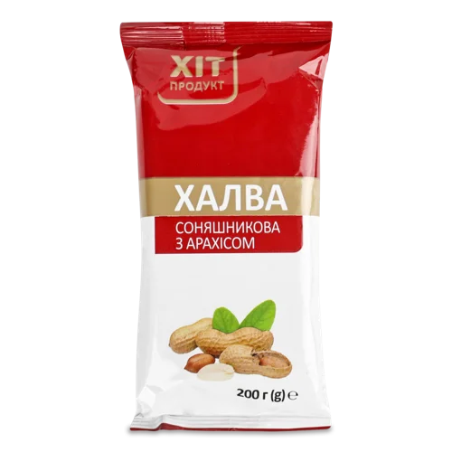 Халва Соняшникова З Арахісом, В/ґ, 200г