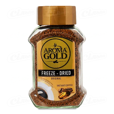 Кава Aroma Gold розчинна, 100г