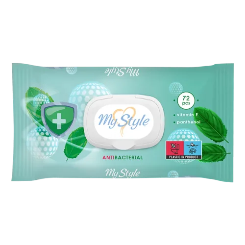Серветки вологі My Style Antibacterial