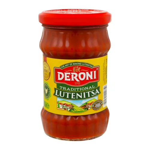 Закуска овочева Traditional lutenitsa Deroni c/б 260г