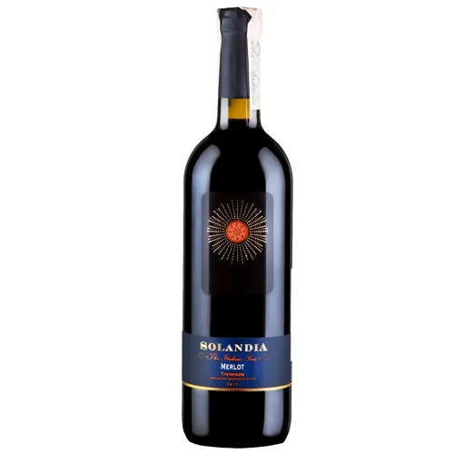 Вино Solandia Merlot червоне сухе 12,5% 0,75л