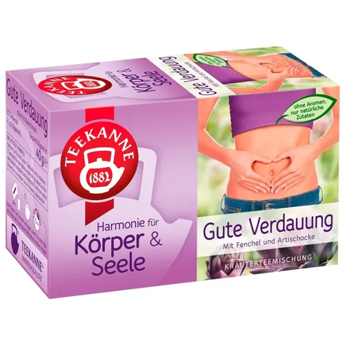 Чай трав'яний Teekanne Легке травлення 20шт 2г