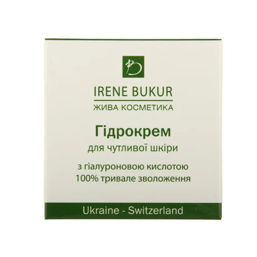 Гідрокрем для Чутливої Шкіри Irene Bukur, 50мл