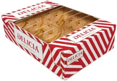 Печиво здобне Delicia Мальвина зі сливковим смаком 1 кг