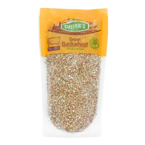 Крупа гречана зелена Culinaro м/у 400г