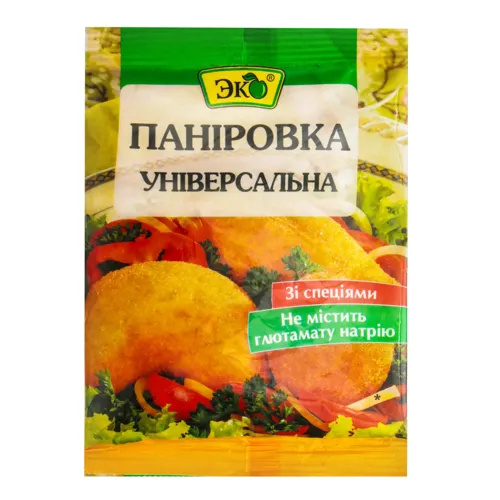 Паніровка універсальна зі спеціями Еко 100г