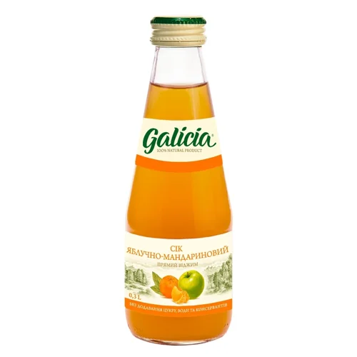 Сік Galicia мандариново-яблучний 0,3л