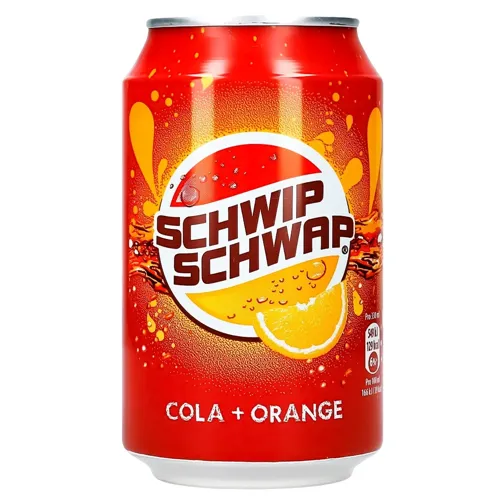 Напій газований Schwip-Schwap Кола-апельсин 0,33л