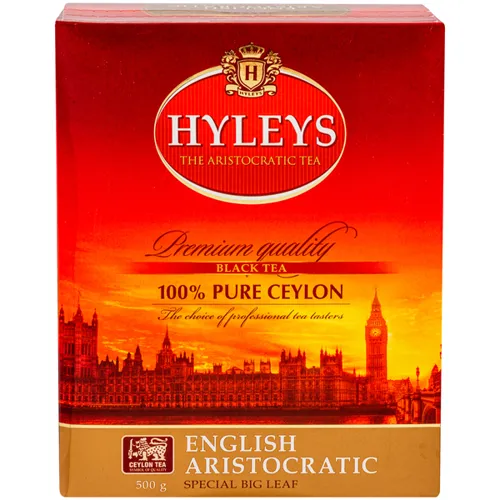 Чай Hyleys Англійський аристократичний чорний байховий 500г