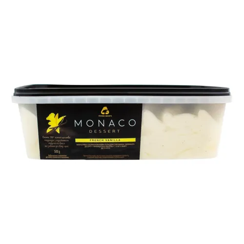 Морозиво 12% «French vanilla Dessert Monaco Three Bears» 500г