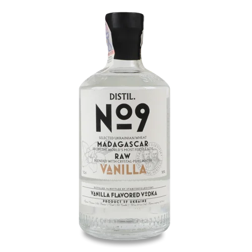 Горілка Вищого Ґатунку Особлива Vanilla Distil №9, 500мл, 38%