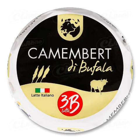 Сир 3B Latte «Камамбер Ді Буфала» 54% з молока буйволиці, кг