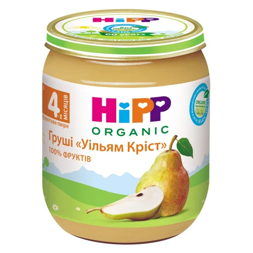 Пюре Hipp Груші Уільям Кріст 125г