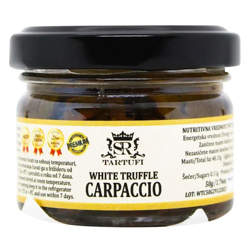 Карпаччо Tartufi SR з білого трюфелю 50г