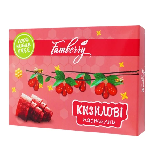 Пастилки Farberry кизилові 40г