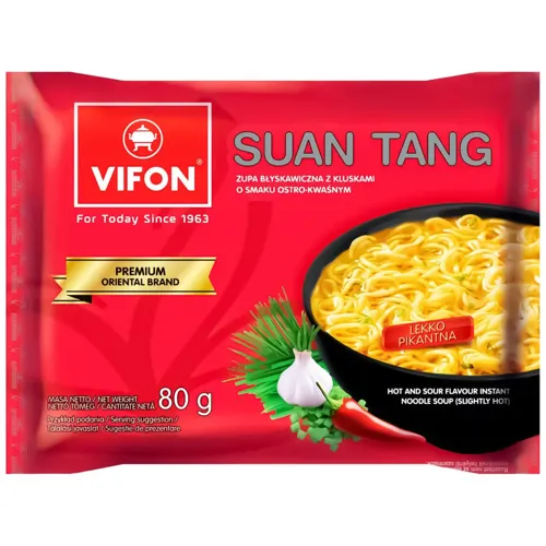 Пекінський суп Vifon Suan Tang швидкого приготування 80г