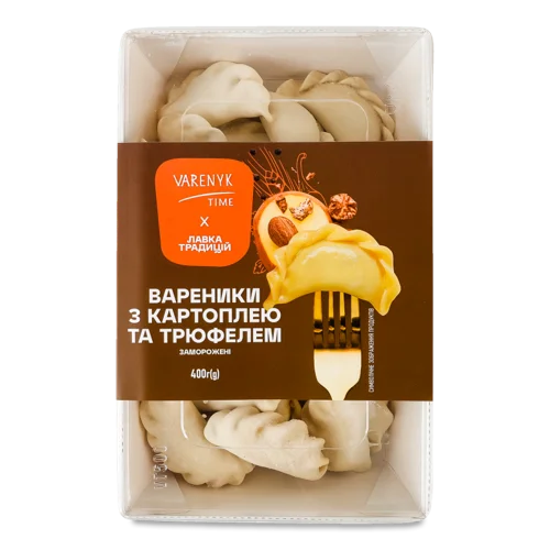 Вареники З Картоплею Та Трюфелем В/К, 400г