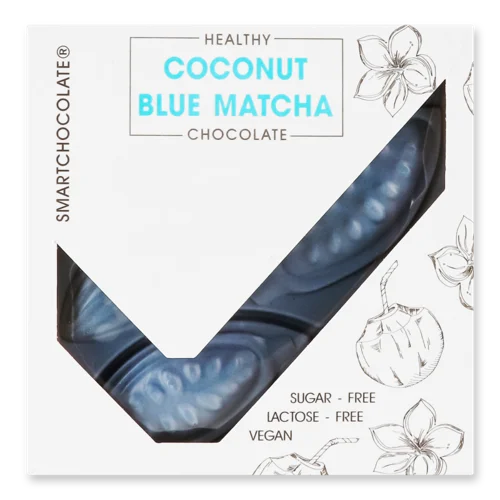 Шоколад Без Цукру Coconut & Blue Matcha, В/Ґ, К/У 75г