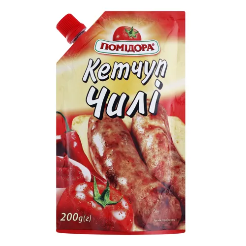 Кетчуп Чилі Помідора д/п 200г