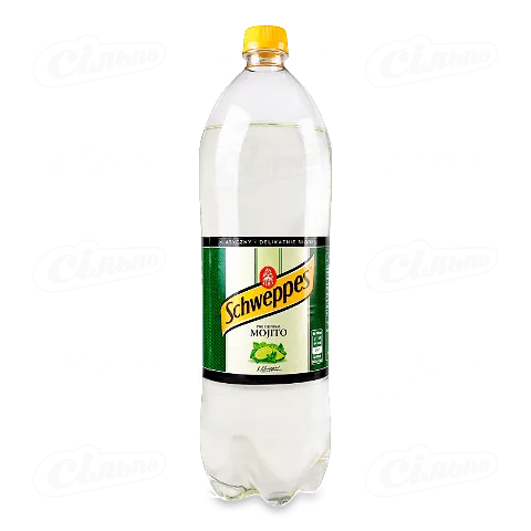Напій Schweppes Mojito безалкогольний газований, 1,35л