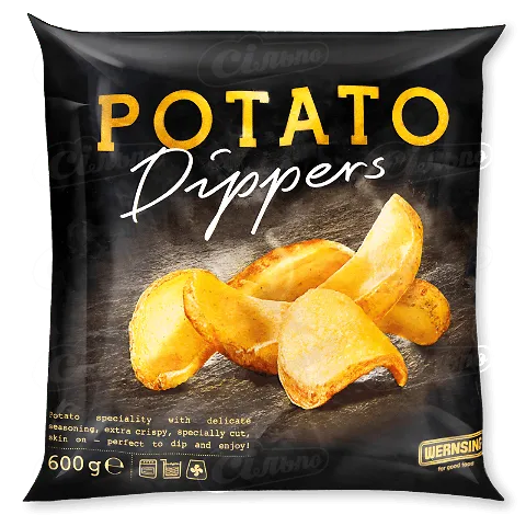 Картопля фрі Wernsing «Діпи» свіжоморожена, 600г