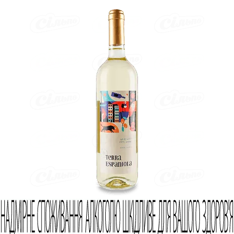 Вино Terra Espaniola біле напівсолодке, 0,75л