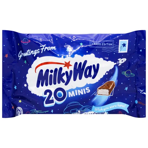 Цукерки Milky Way Minis шоколадні 333г