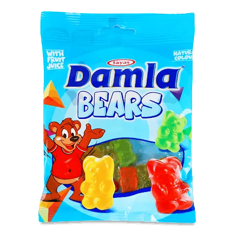 Цукерки Damla Bears желейні, 80г