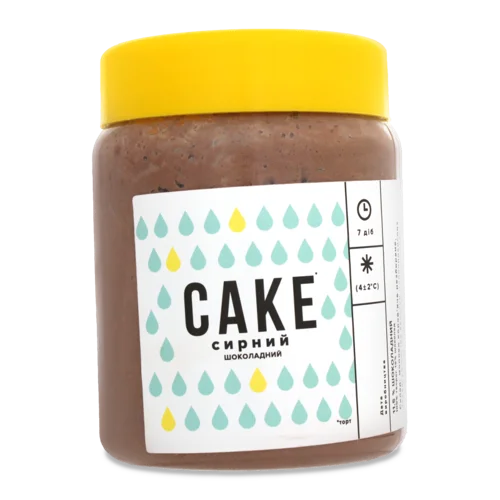 Десерт Творожний Шоколадний LT Moloko Bar, Cake