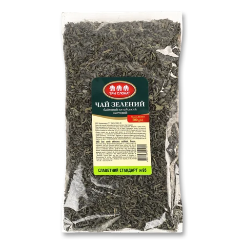 Чай Зелений Байховий Китайський Листовий, в/ґ, 500г