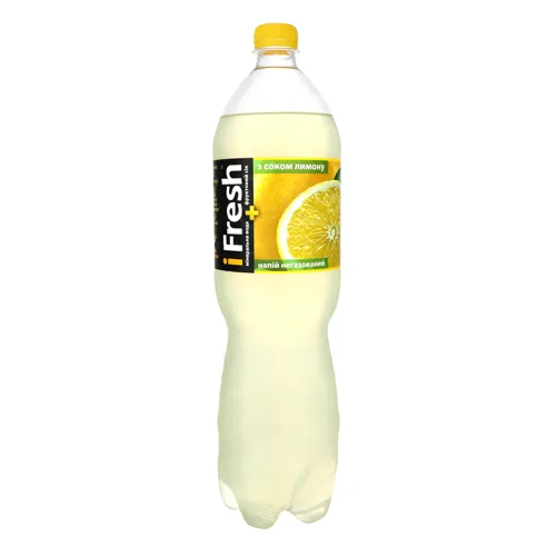 Напій безалкогольний негазований з соком лимону IFresh п/пл 1.5л