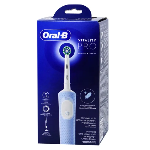 Зубна щітка Oral-B Vitality Pro електрична блакитна