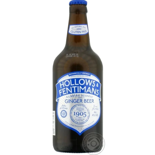 Пиво Hollows & Fentimans Ginger Beer 4% 500мл