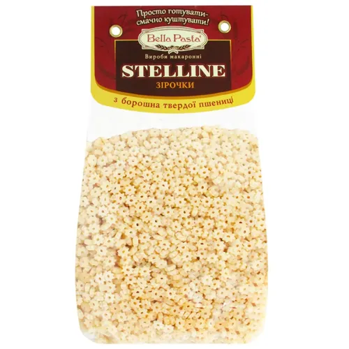 Макаронні вироби Bella Pasta Stelline зірочки 400г