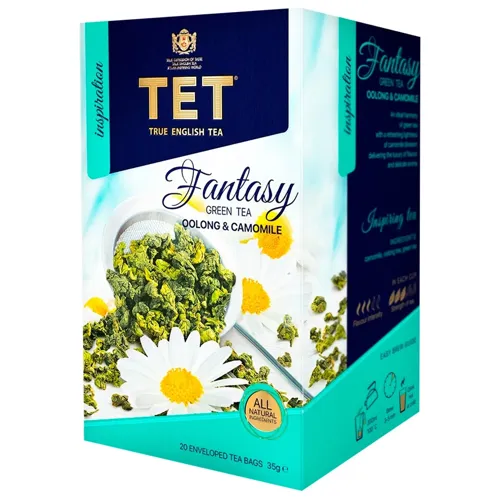 Чай зелений ТЕТ Fantasy з ромашкою 1,75г*20шт