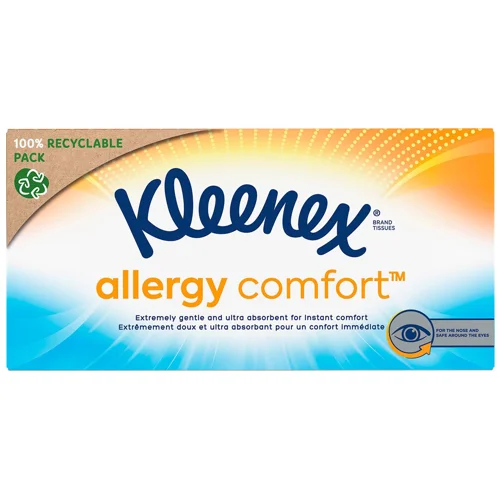 Серветки Kleenex Allergy Comfort косметичні 56шт