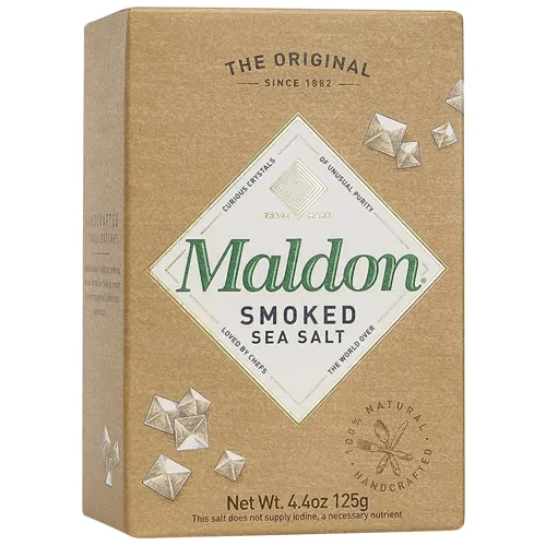 Сіль Maldon Salt копчена пластівцями 125г