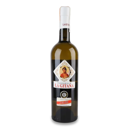 Вино Біле Сухе В/ґ Manzanilla La Gitana 15%, 0.75л