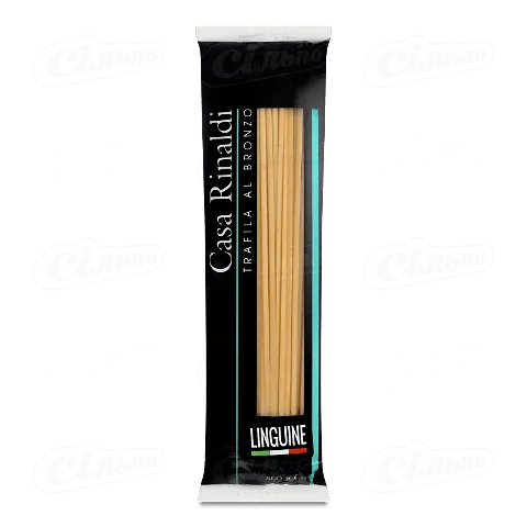 Вироби макаронні Casa Rinaldi Bronzo Linguine, 500г