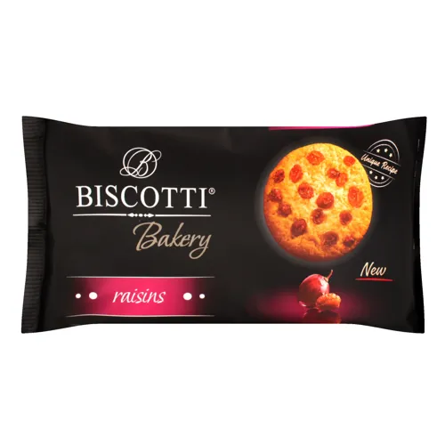 Печиво здобне пісочно-відсадне з шматочками глазурі Bakery Biscotti м/у 150г