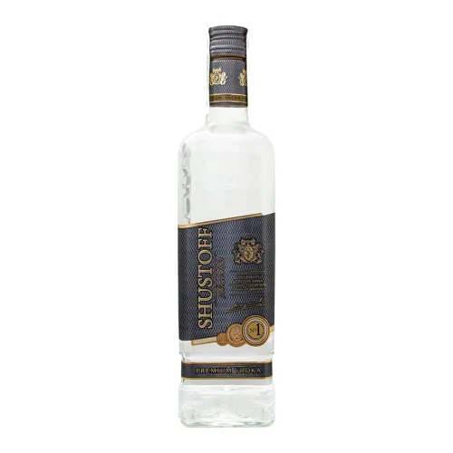 Горілка 0.5л 40% особлива №1 Silver Shustoff пл