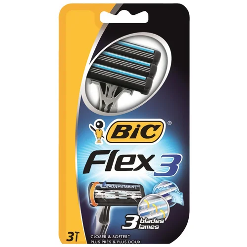 Бритва Bic Flex 3 одноразова 3шт