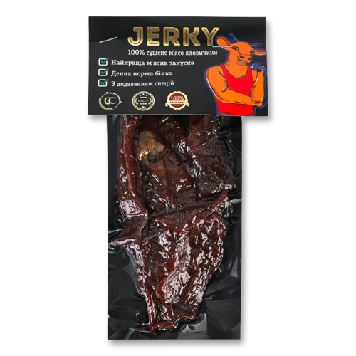 Джеркі Яловичина Смачні Справи Сиров'ялене, кг
