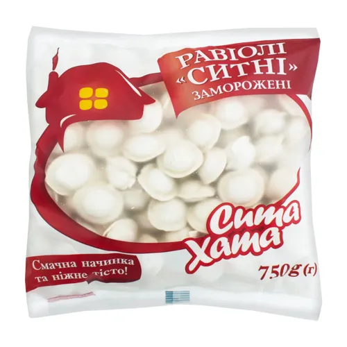 Равіолі заморожені Ситні Сита Хата м/у 750г