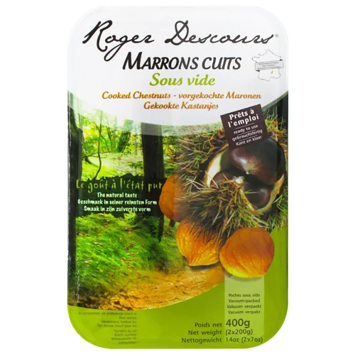 Каштани Roger Descours варені 400г