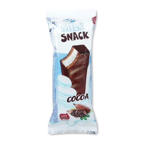 Тістечко З Молочним Кремом У Какао-Глазурі Milk Snack Milino, м/у, 30г
