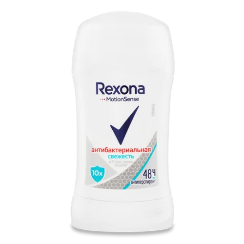 Антиперспірант-олівець Rexona Антибактеріальна Свіжість, 40 мл