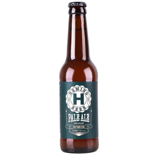 Пиво Heming Belgian Pale Ale світле нефільтроване 5,1% 0,33л